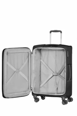 Samsonite Popsoda 78cm Large Expandable Spinner Case -Suitcase Shop blk4 abcf2e75 1e87 4a71 873e 50dc57407750